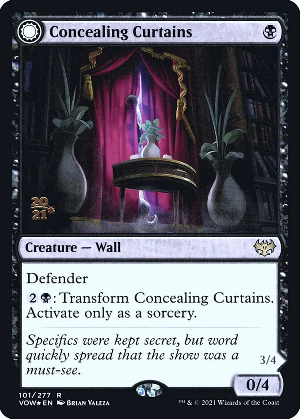(image for) Concealing Curtains