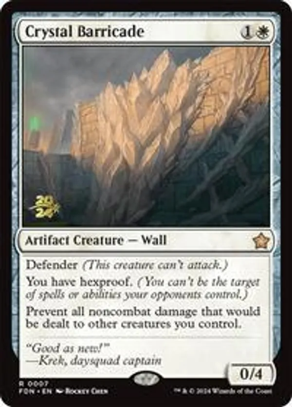(image for) Crystal Barricade