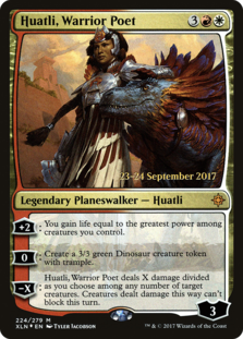 (image for) Huatli, Warrior Poet