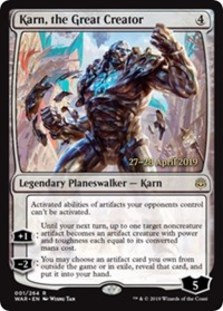 (image for) Karn, the Great Creator