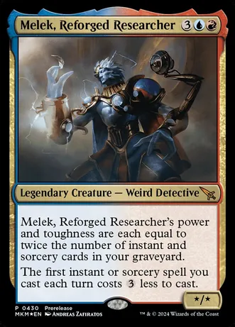 (image for) Melek, Reforged Researcher