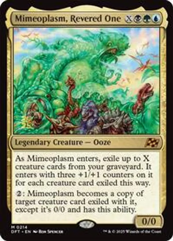 (image for) Mimeoplasm, Revered One