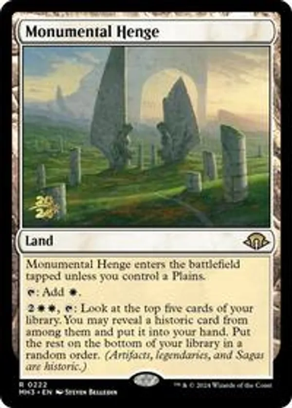 (image for) Monumental Henge