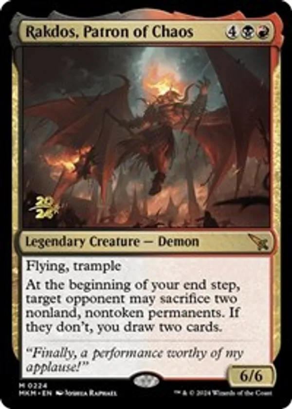 (image for) Rakdos, Patron of Chaos