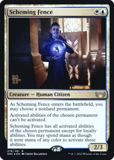(image for) Scheming Fence