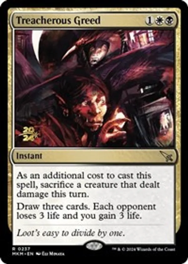 (image for) Treacherous Greed