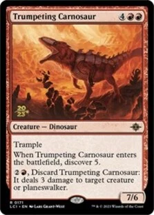 (image for) Trumpeting Carnosaur