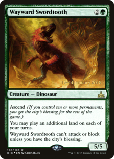 (image for) Wayward Swordtooth