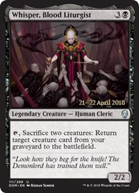 (image for) Whisper, Blood Liturgist