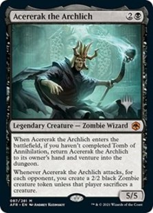 (image for) Acererak the Archlich (Foil)