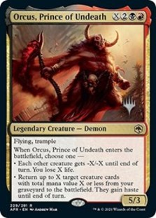 (image for) Orcus, Prince of Undeath (Foil)