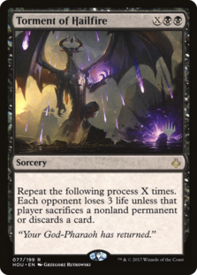 (image for) Torment of Hailfire (Foil)