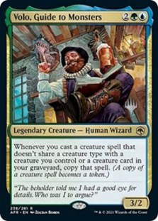 (image for) Volo, Guide to Monsters (Foil)