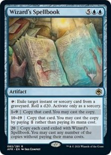 (image for) Wizard's Spellbook (Foil)