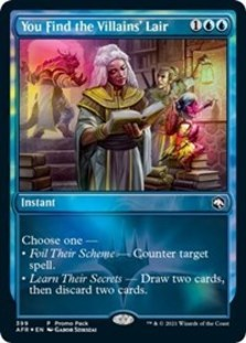 (image for) You Find the Villains' Lair (Foil)