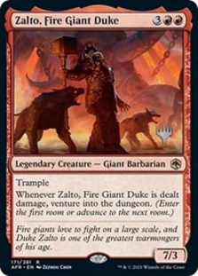 (image for) Zalto, Fire Giant Duke (Foil)