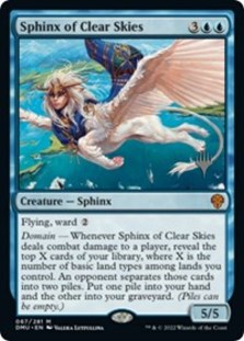 (image for) Sphinx of Clear Skies (Foil)
