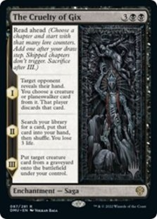 (image for) The Cruelty of Gix (Foil)