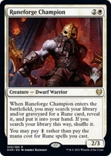(image for) Runeforge Champion (Foil)