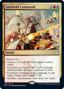 (image for) Lorehold Command (Foil)