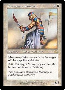 (image for) Mercenary Informer