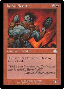 (image for) Keldon Arsonist (Foil)