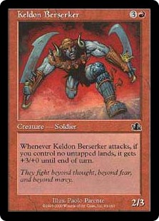 (image for) Keldon Berserker (Foil)