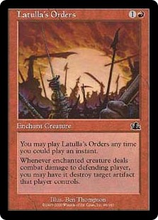 (image for) Latulla's Orders (Foil)