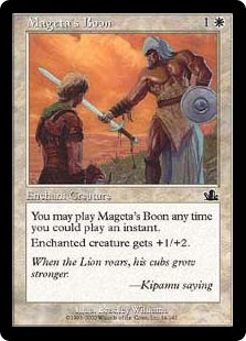 (image for) Mageta's Boon (Foil)