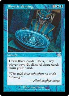 (image for) Rhystic Scrying (Foil)
