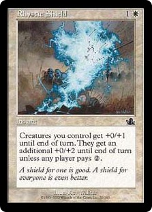 (image for) Rhystic Shield (Foil)