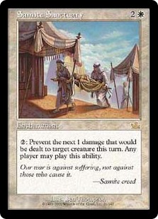 (image for) Samite Sanctuary (Foil)