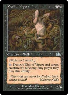 (image for) Wall of Vipers (Foil)