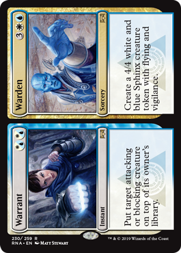 (image for) Warrant // Warden (Foil)