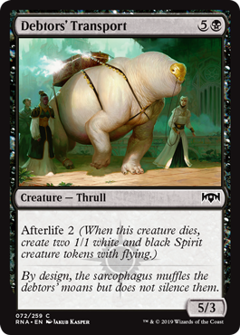(image for) Debtors' Transport (Foil)