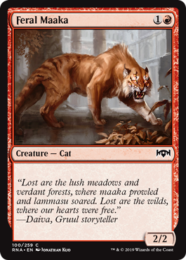 (image for) Feral Maaka (Foil)