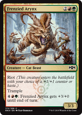 (image for) Frenzied Arynx (Foil)