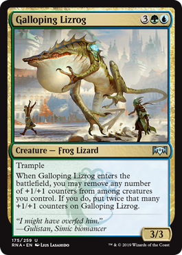 (image for) Galloping Lizrog (Foil)
