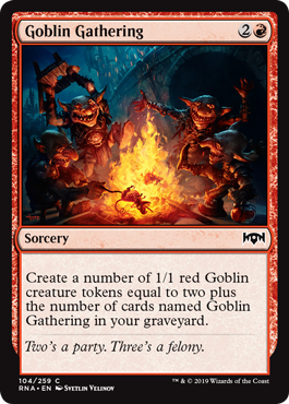 (image for) Goblin Gathering (Foil)