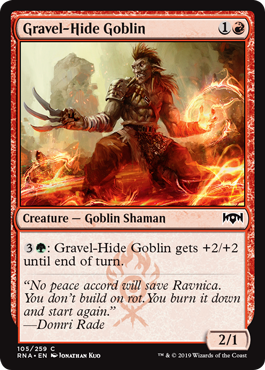 (image for) Gravel-Hide Goblin (Foil)