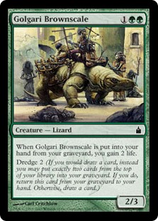 (image for) Golgari Brownscale
