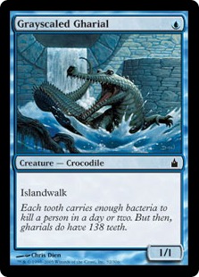 (image for) Grayscaled Gharial