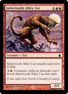 (image for) Sabertooth Alley Cat