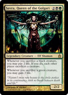 (image for) Savra, Queen of the Golgari