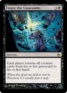 (image for) Empty the Catacombs (Foil)