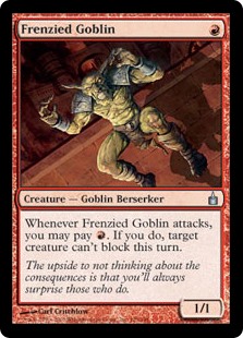 (image for) Frenzied Goblin (Foil)