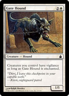 (image for) Gate Hound (Foil)