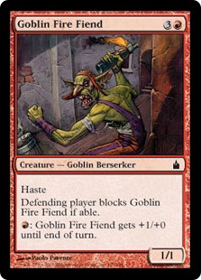 (image for) Goblin Fire Fiend (Foil)
