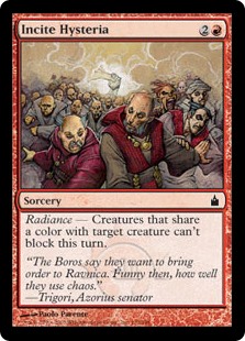 (image for) Incite Hysteria (Foil)