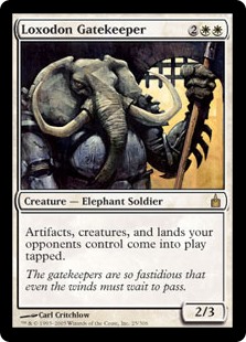 (image for) Loxodon Gatekeeper (Foil)
